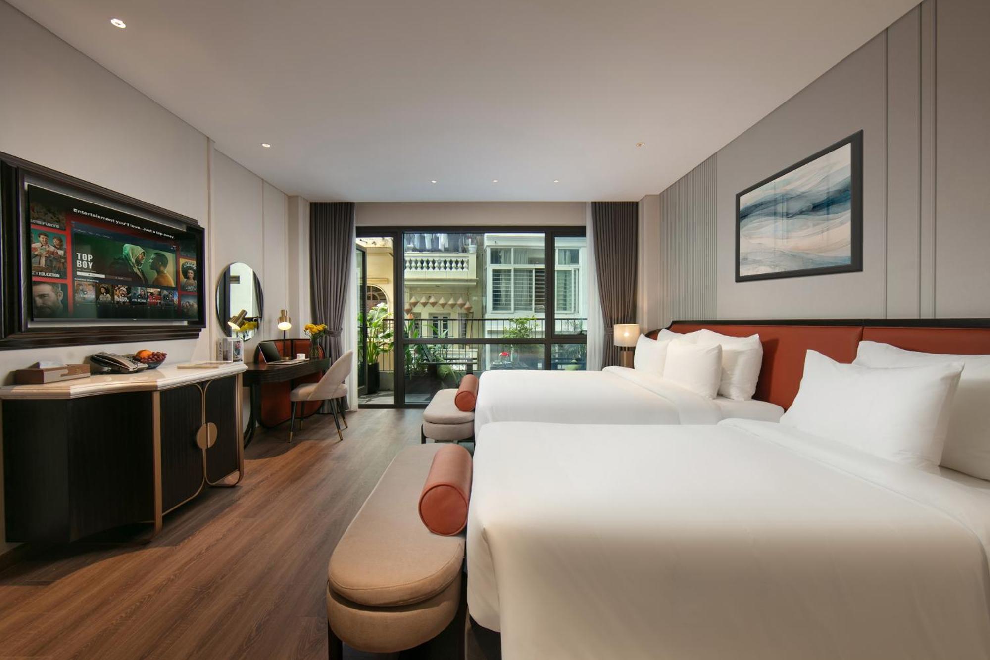 Le Premier Hotel & Rooftop Bar Hanoi Luaran gambar